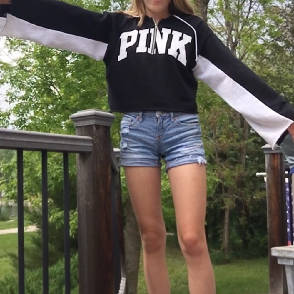 Cropped sweatshirt from Pink